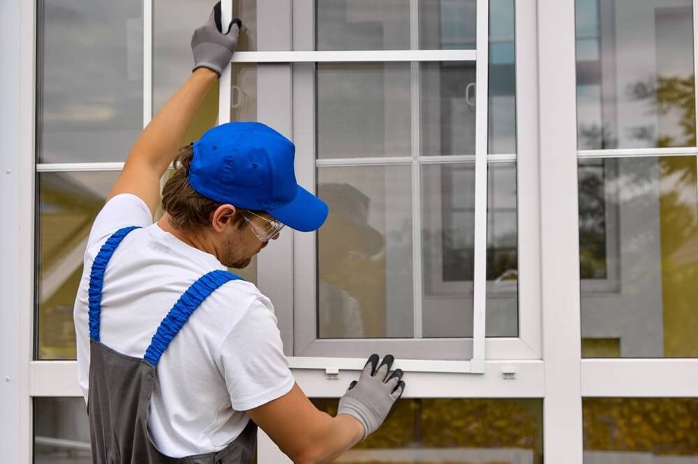 Window Installation Service in NIBM Kondhwa Pune - Abhishek Verma Aluminum Works